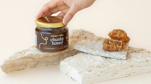 The-Best-Cheese-Board-Pairings-with-Chunky-Honey Happy Valley Honey