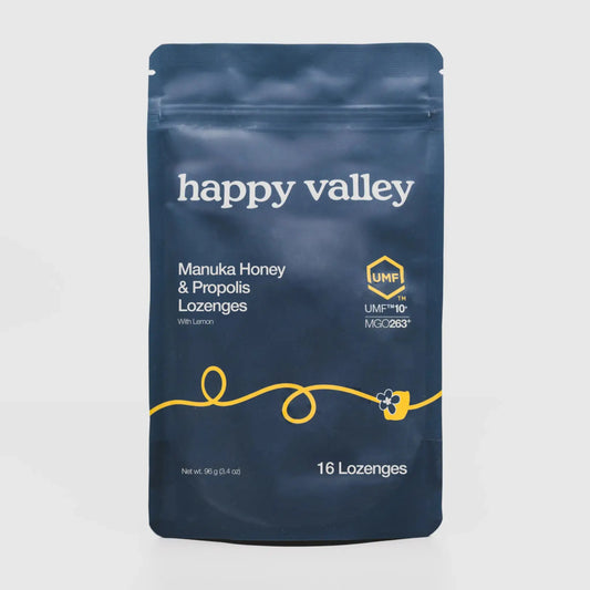 Free Manuka Honey & Propolis with Lemon Lozenges Happy Valley