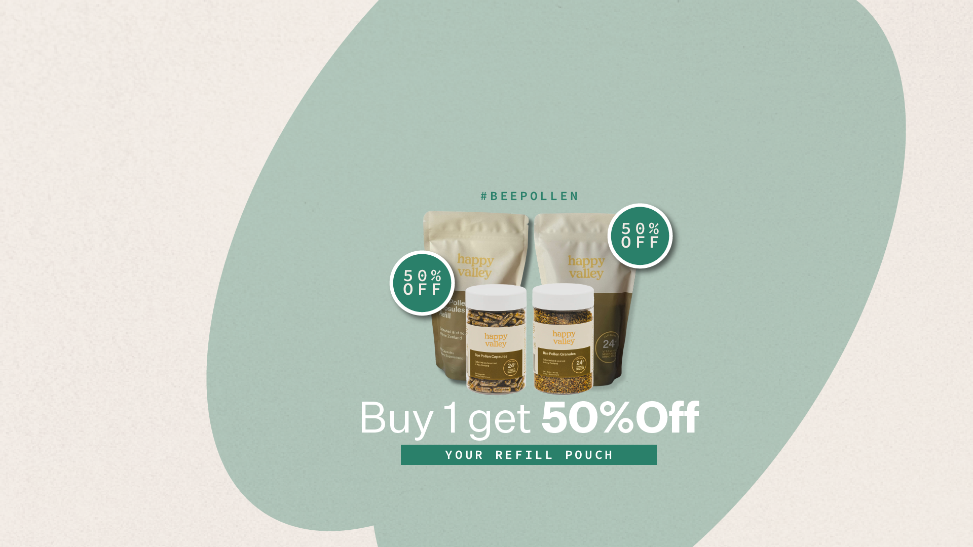 Buy 1 get 50% Off