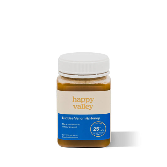 NZ Bee Venom & Honey Happy Valley Honey