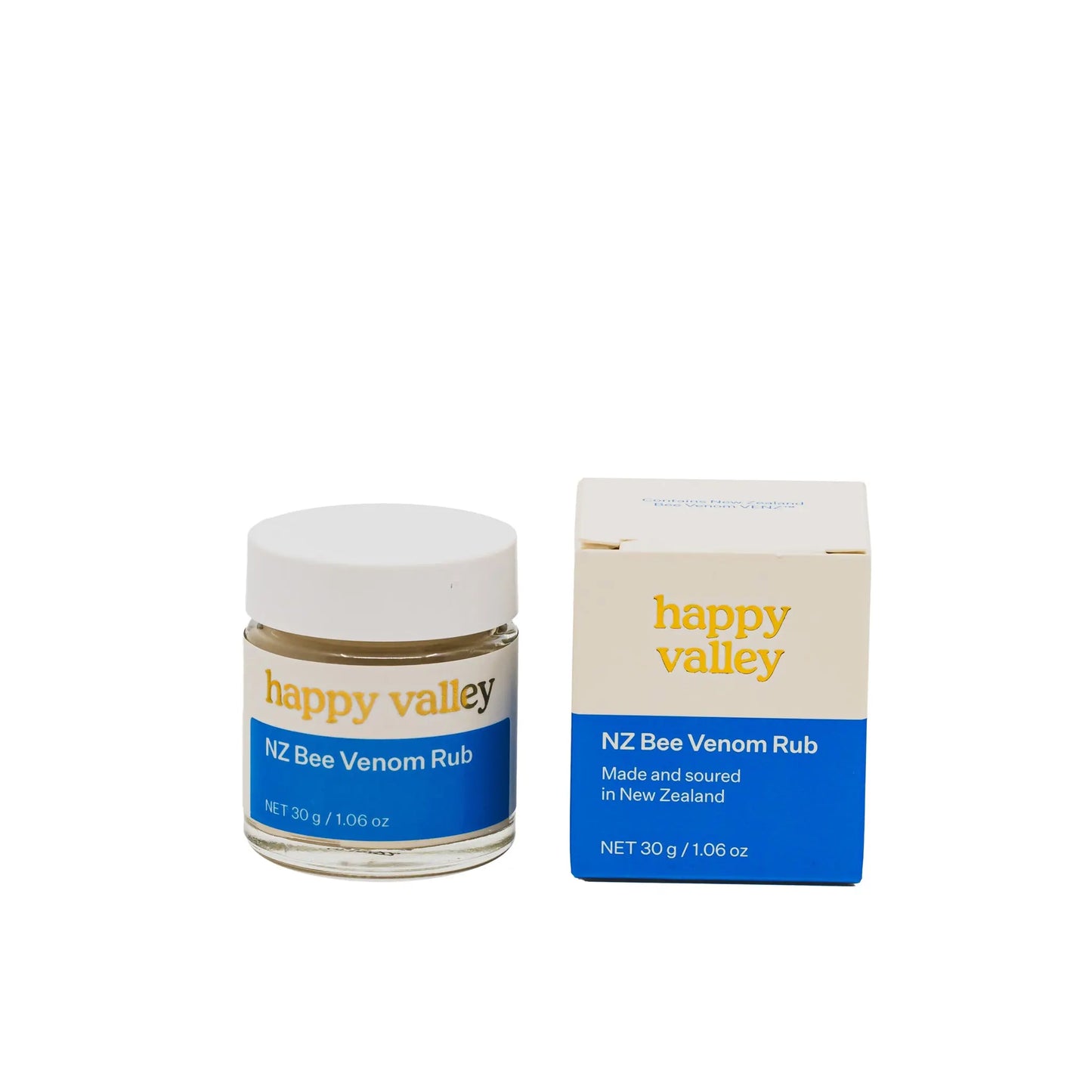NZ Bee Venom Rub Happy Valley Honey