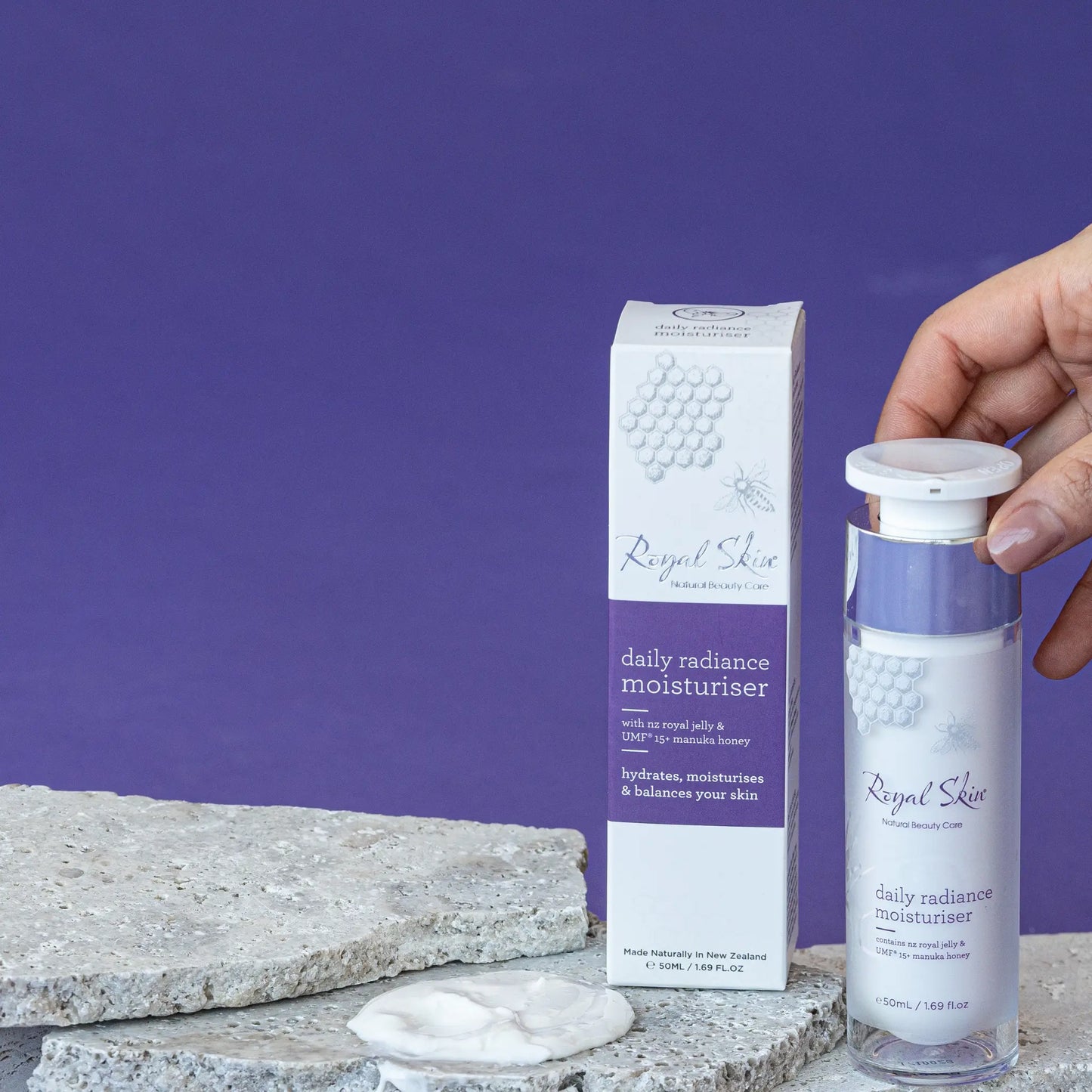 Royal Skin Daily Radiance Moisturiser Happy Valley Honey