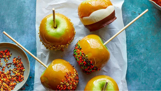 Classic Halloween Honey Toffee Apple