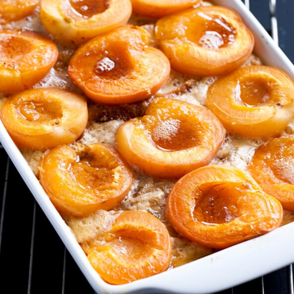 Apricot Croissant Pudding