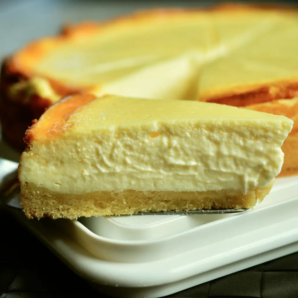 Gebackener Honig-Pfirsich-Käsekuchen