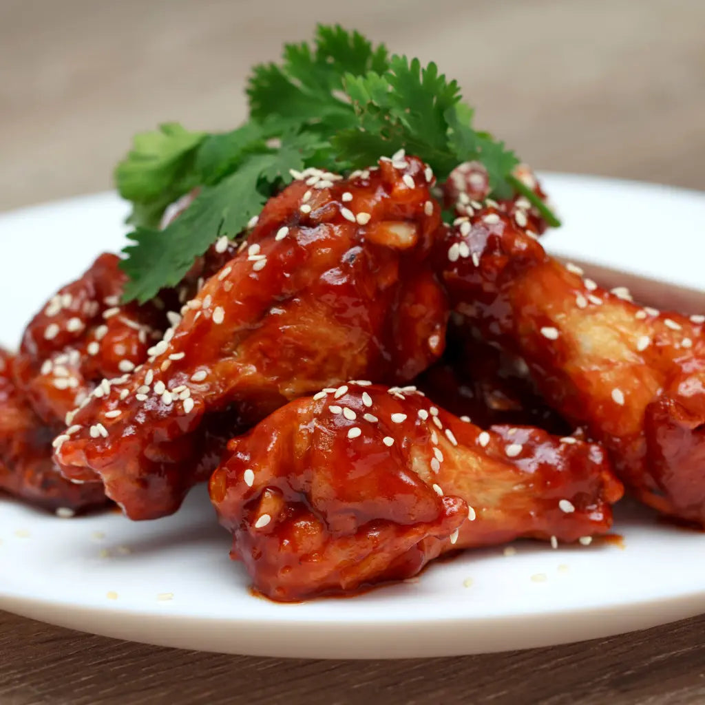 Süß-saure Chicken Wings