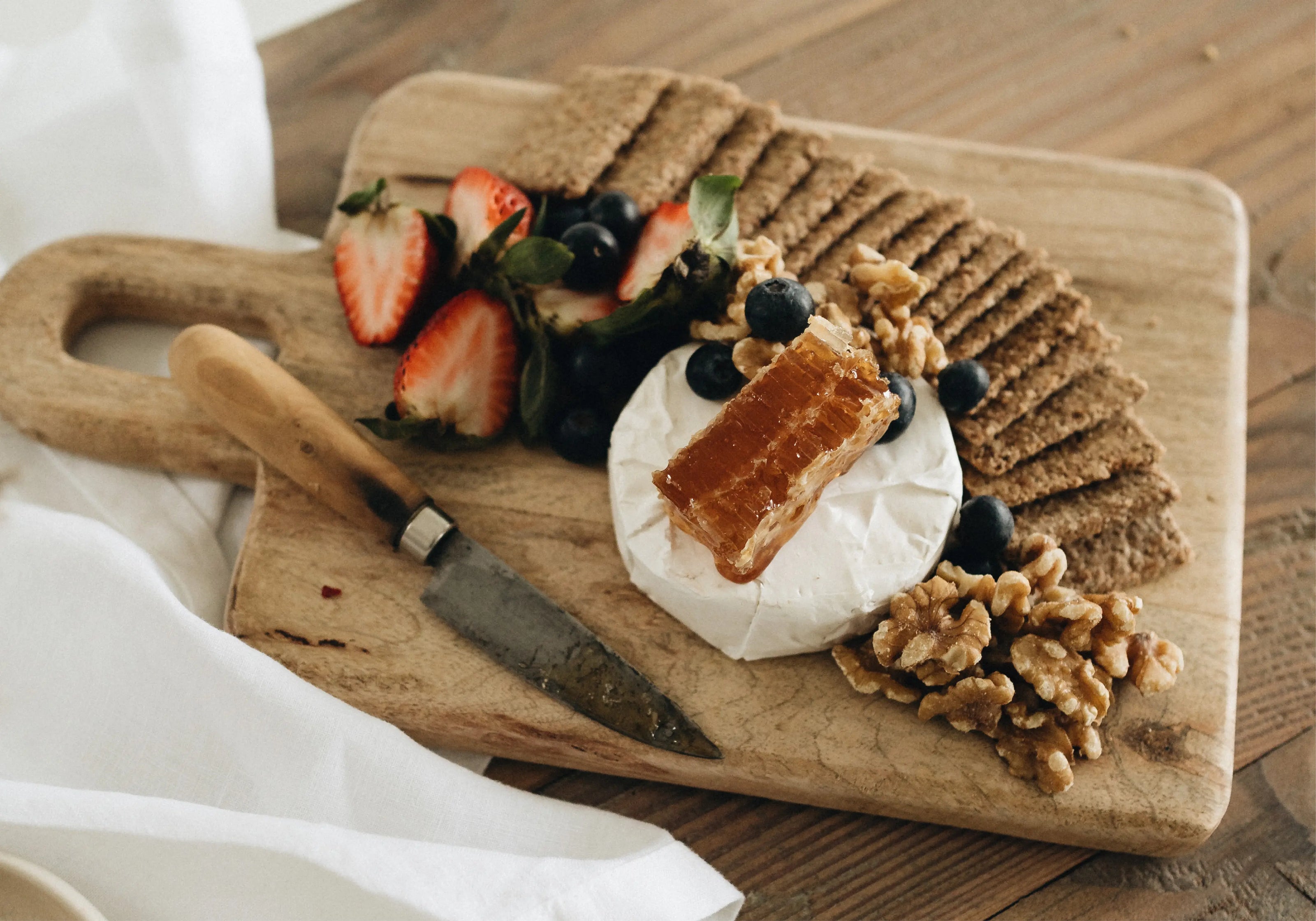 Baked Brie & Honeycomb