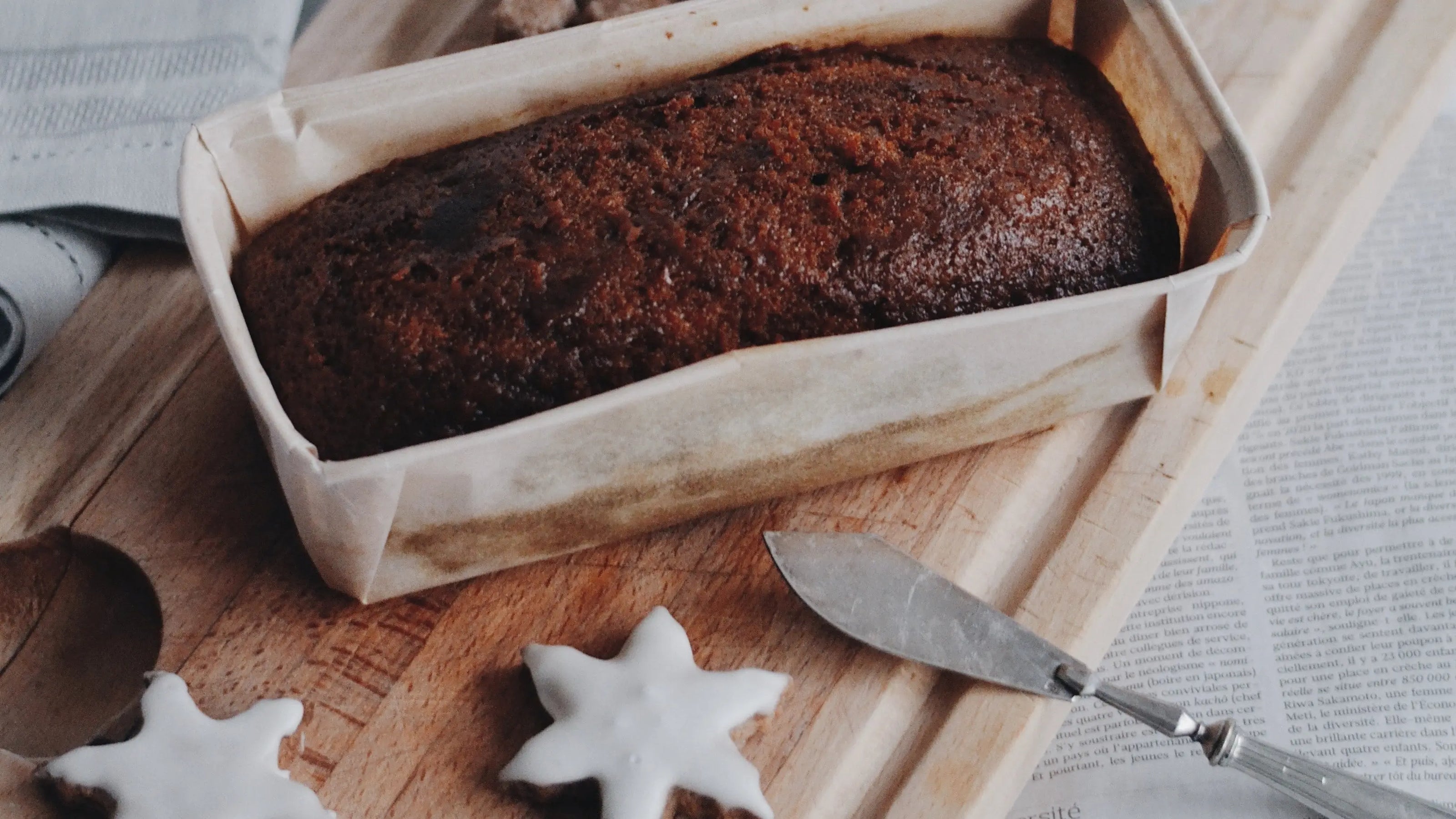 Honey Gingerbread Loaf