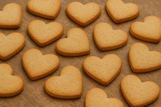 Honey Heart Cookies