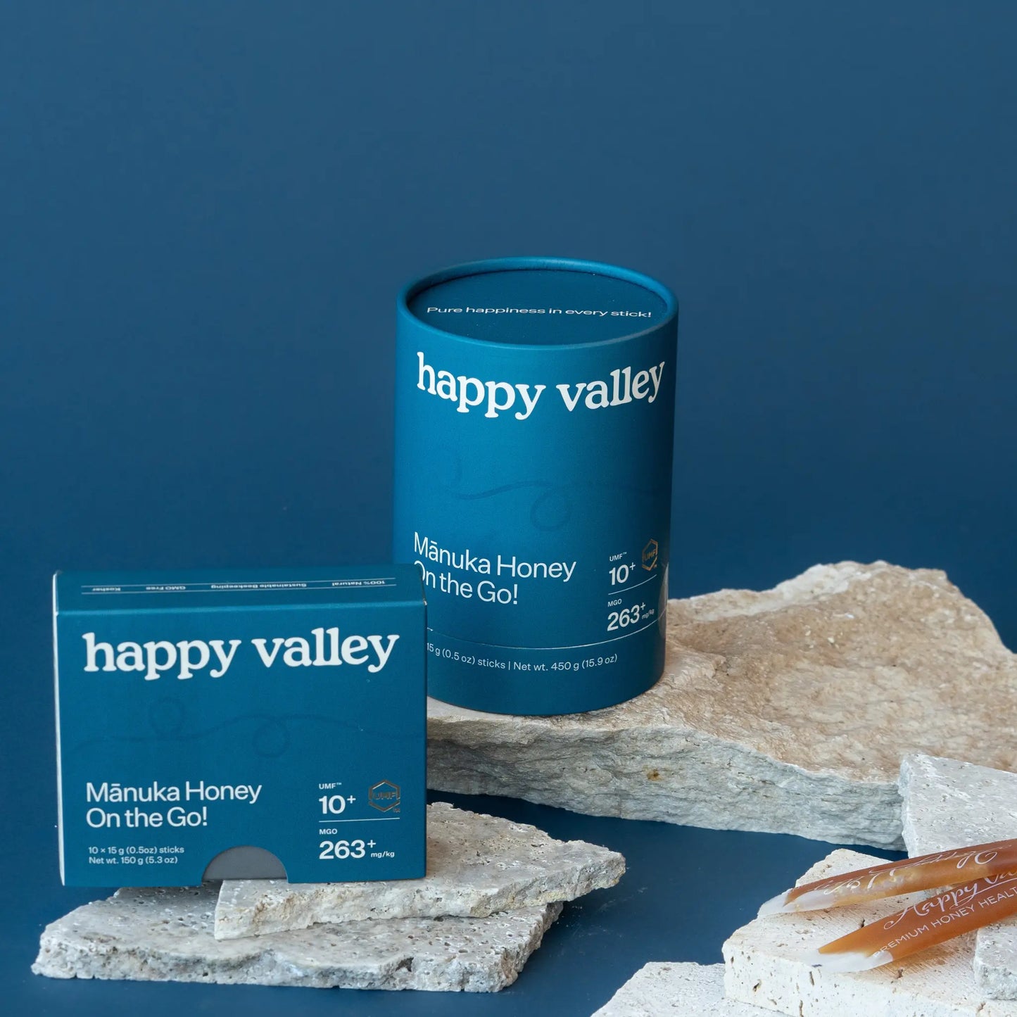 Mānuka Honey Packets -  On the Go UMF 10+ Honey Sticks Happy Valley