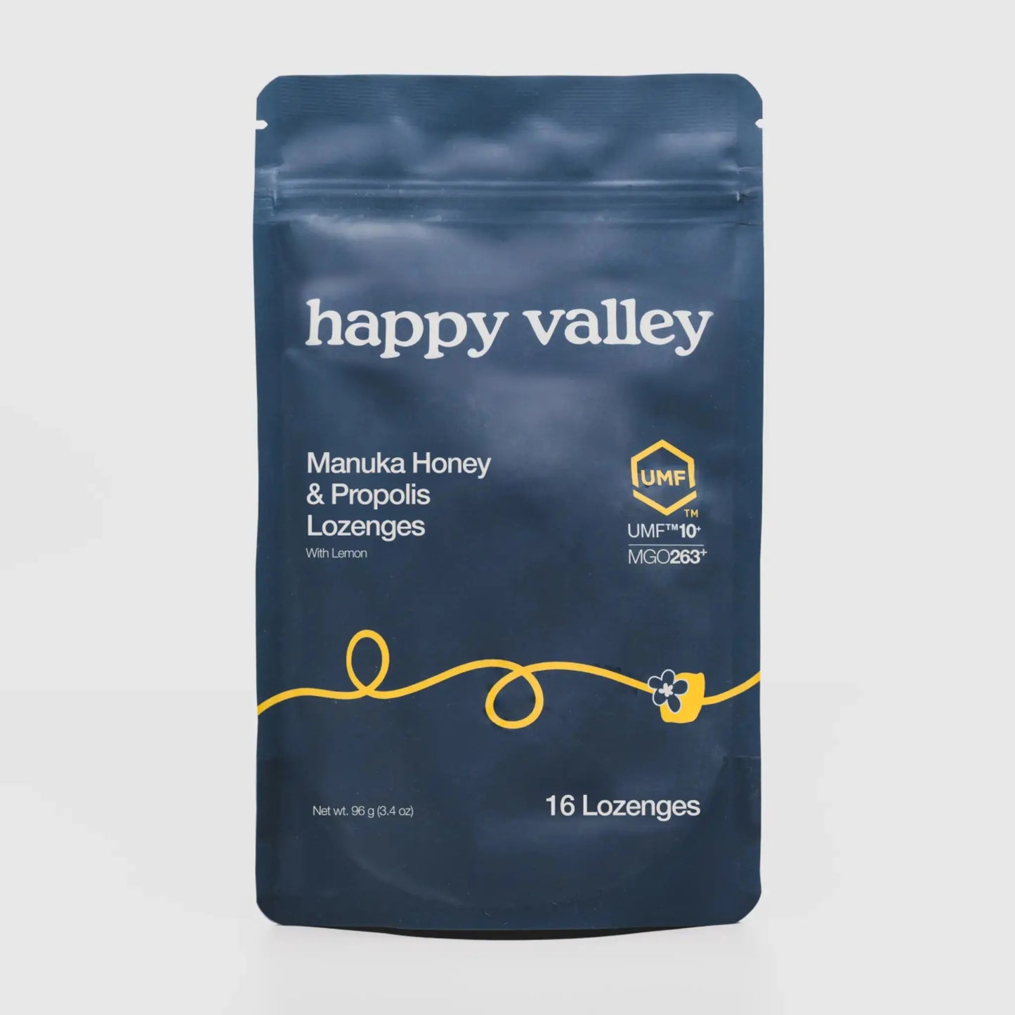 Free Manuka Honey & Propolis with Lemon Lozenges Happy Valley