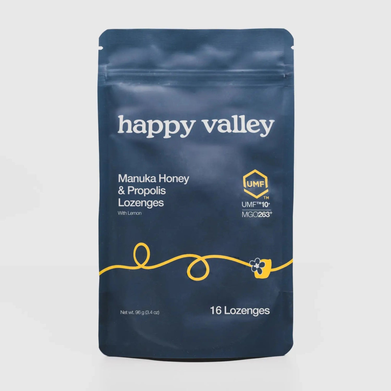 Free Manuka Honey & Propolis with Lemon Lozenges Happy Valley