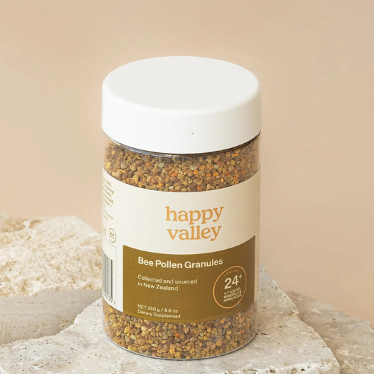 The Hive Vitality Stack — Royal Jelly, Pollen Granules + UMF 15+ Mānuka