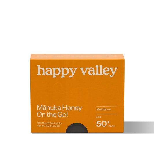 Honey Packets - On the Go Multifloral Manuka MGO 50+ Manuka Honey Sticks