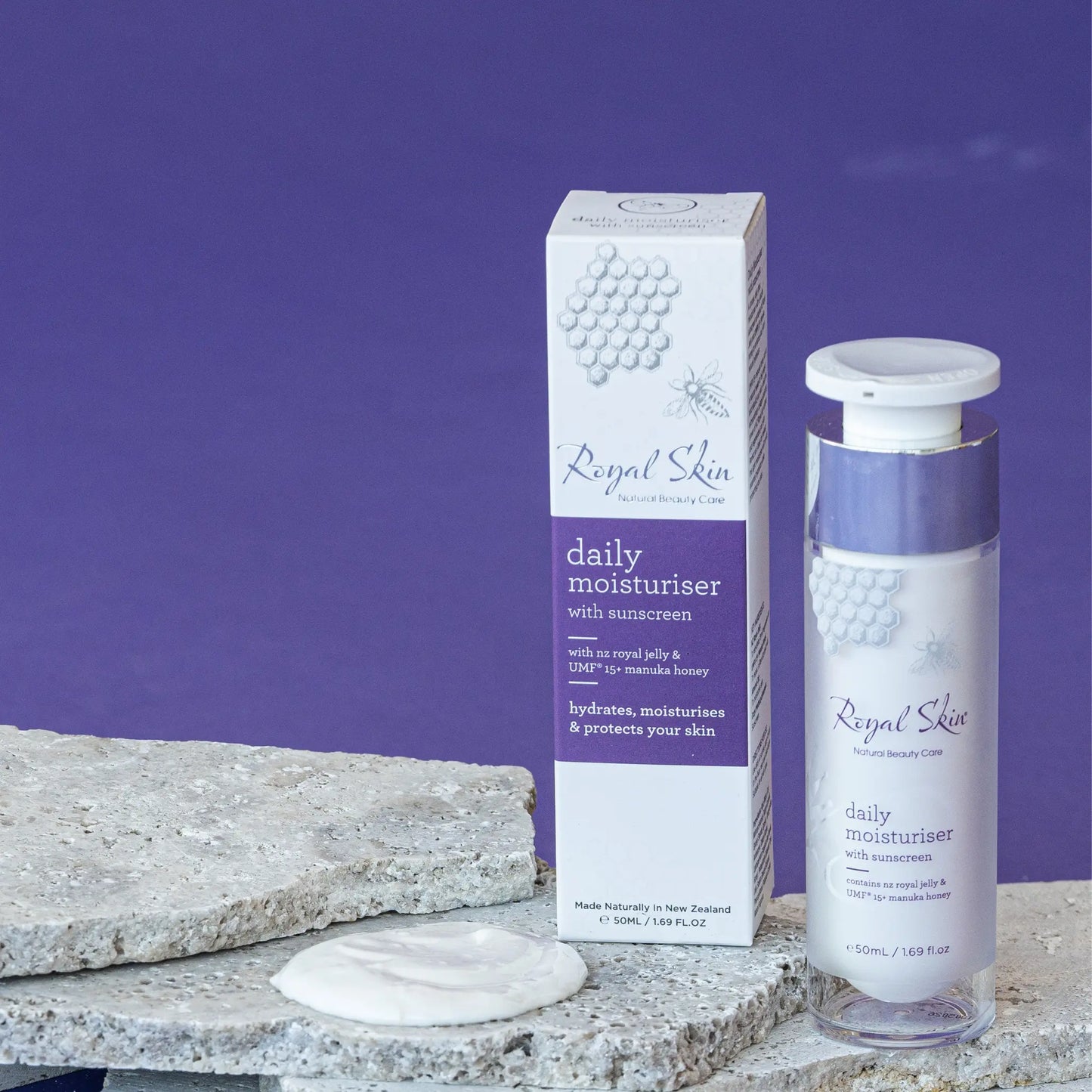 Royal Skin Daily Moisturiser with Sunscreen Happy Valley Honey