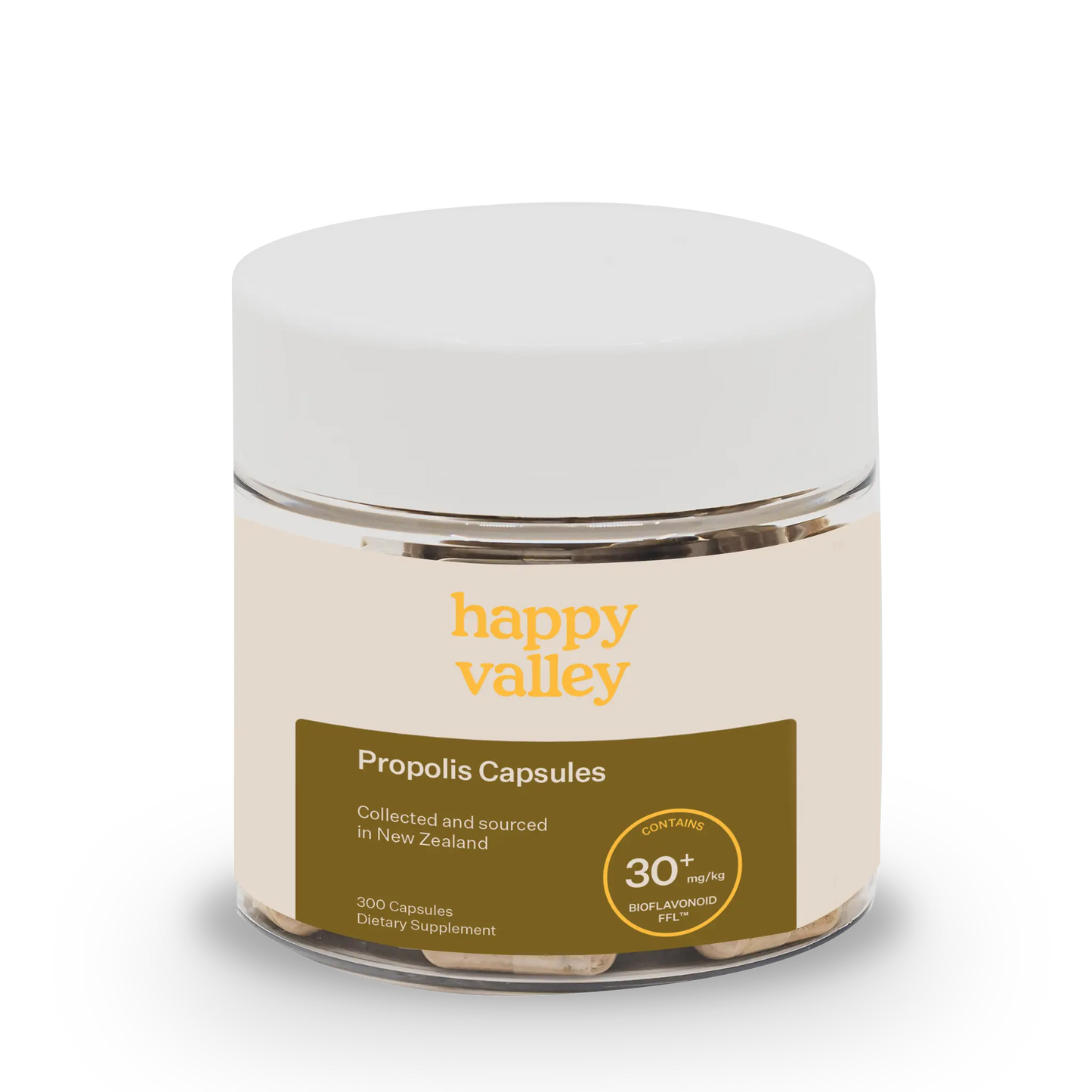 NZ Propolis Capsules Happy Valley Honey