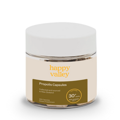 NZ Propolis Capsules Happy Valley Honey