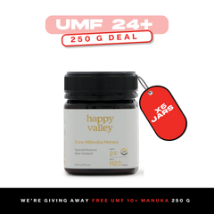 UMF 24+ Manuka Honey 6x250g + Free UMF 10+ 250g