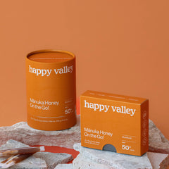 Honey Packets - On the Go Multifloral Manuka MGO 50+ Manuka Honey Sticks Happy Valley Honey