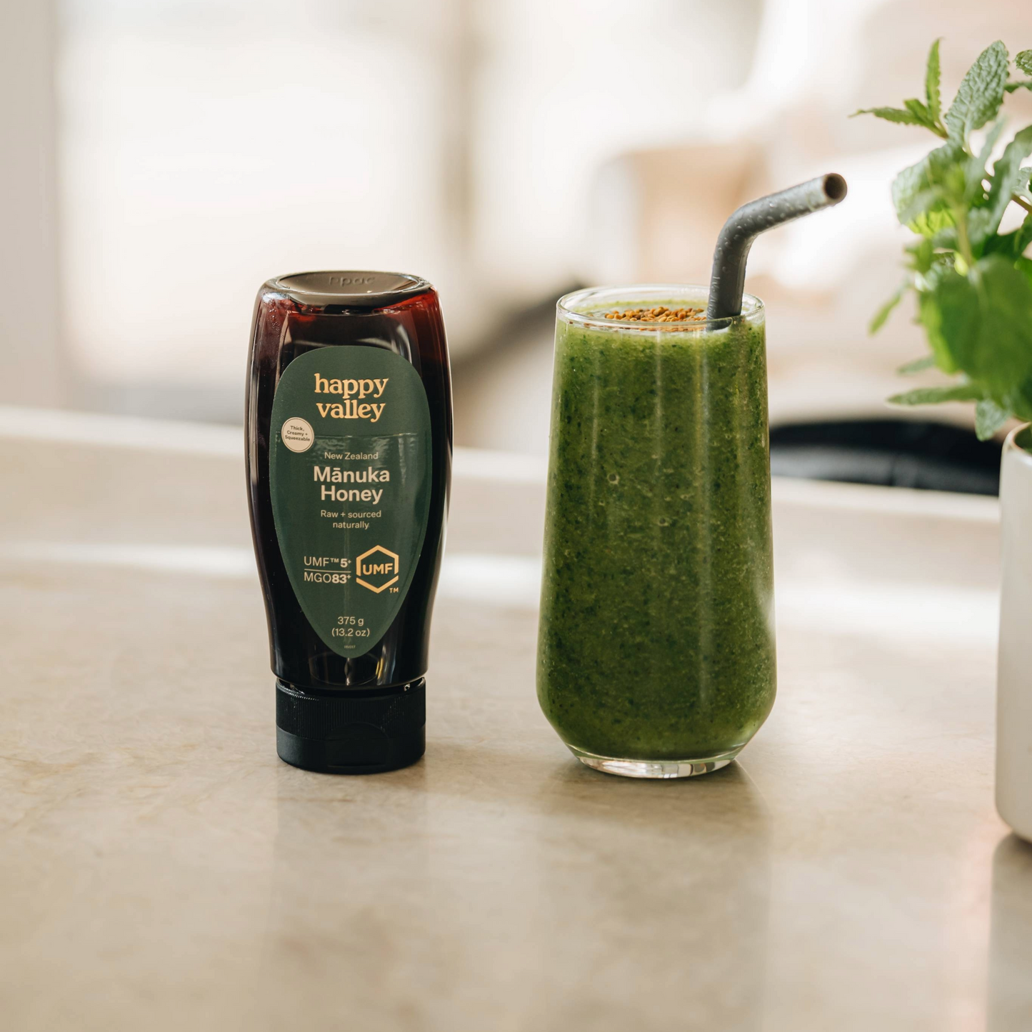 Creamy & Squeezy UMF 5+ MGO 83+ Mānuka Honey