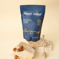 Free Manuka Honey & Propolis with Lemon Lozenges Happy Valley