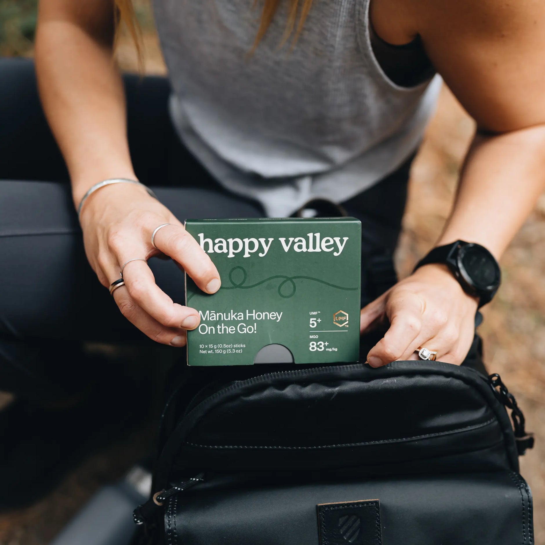 Honey Packets - On the Go UMF 5+ Manuka Honey Sticks Happy Valley Honey