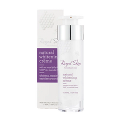 Royal Skin Natural Whitening Creme 30ml Made from Royal Jelly and Manuka Honey